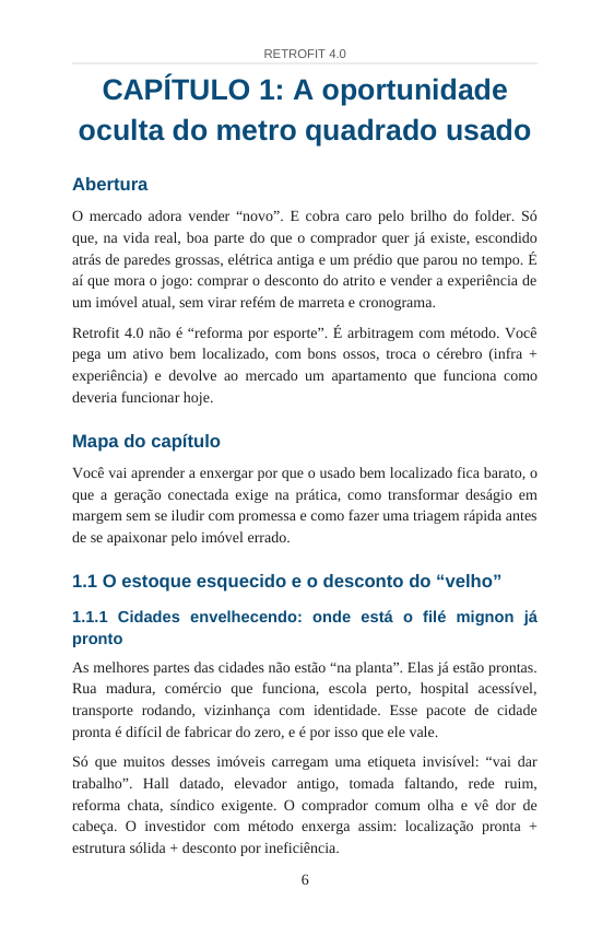 Página de miolo do livro Retrofit 4.0 com abertura de capítulo
